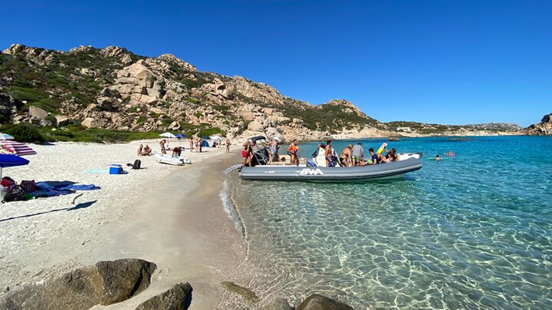 Boat Tour Full Day La Maddalena, Caprera, Spargi, Budelli
