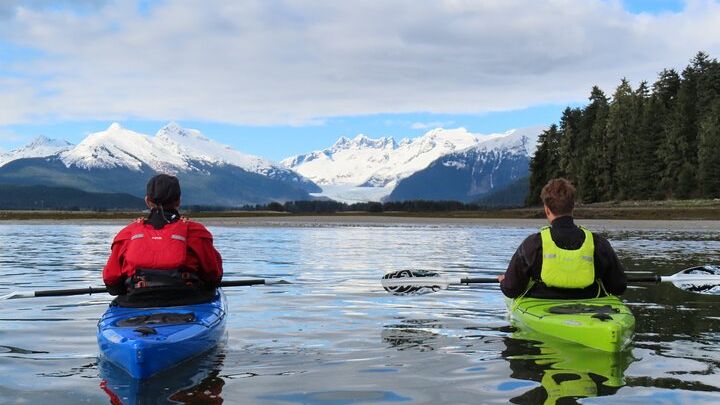 Juneau Small Group Sea Kayaking with Mendenhall Glacier Views