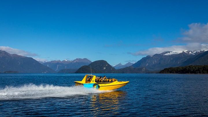 Fiordland National Park Jet Boat Excursion from Te Anau
