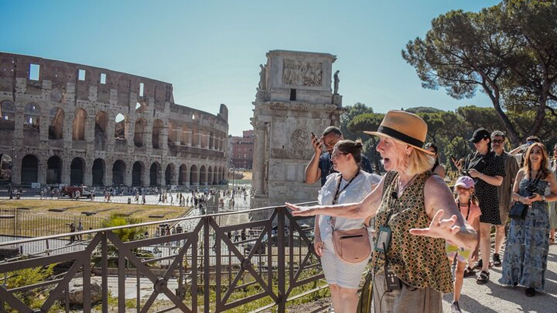 Rome : visite guidée du Colisée, du mont Palatin et du Forum