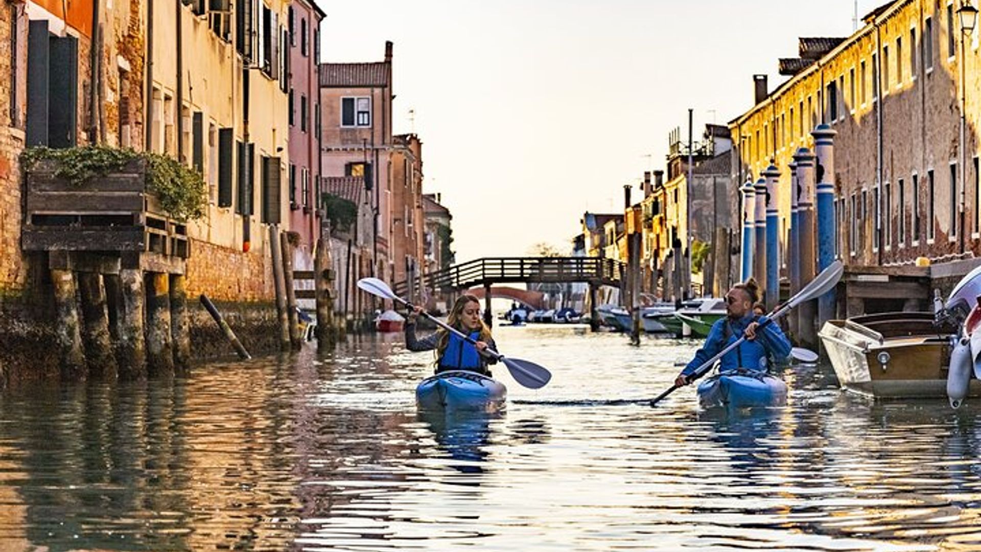 Venice: Sunset Kayak Tour With A Small Group