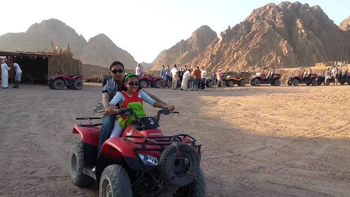 Quad Biking Adventure from Sharm El Sheikh Private