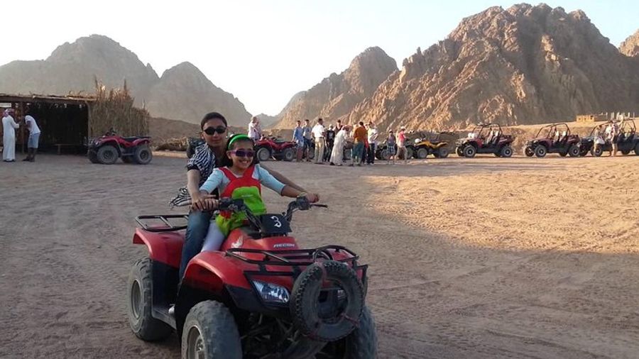 Quad Biking Adventure from Sharm El Sheikh Private