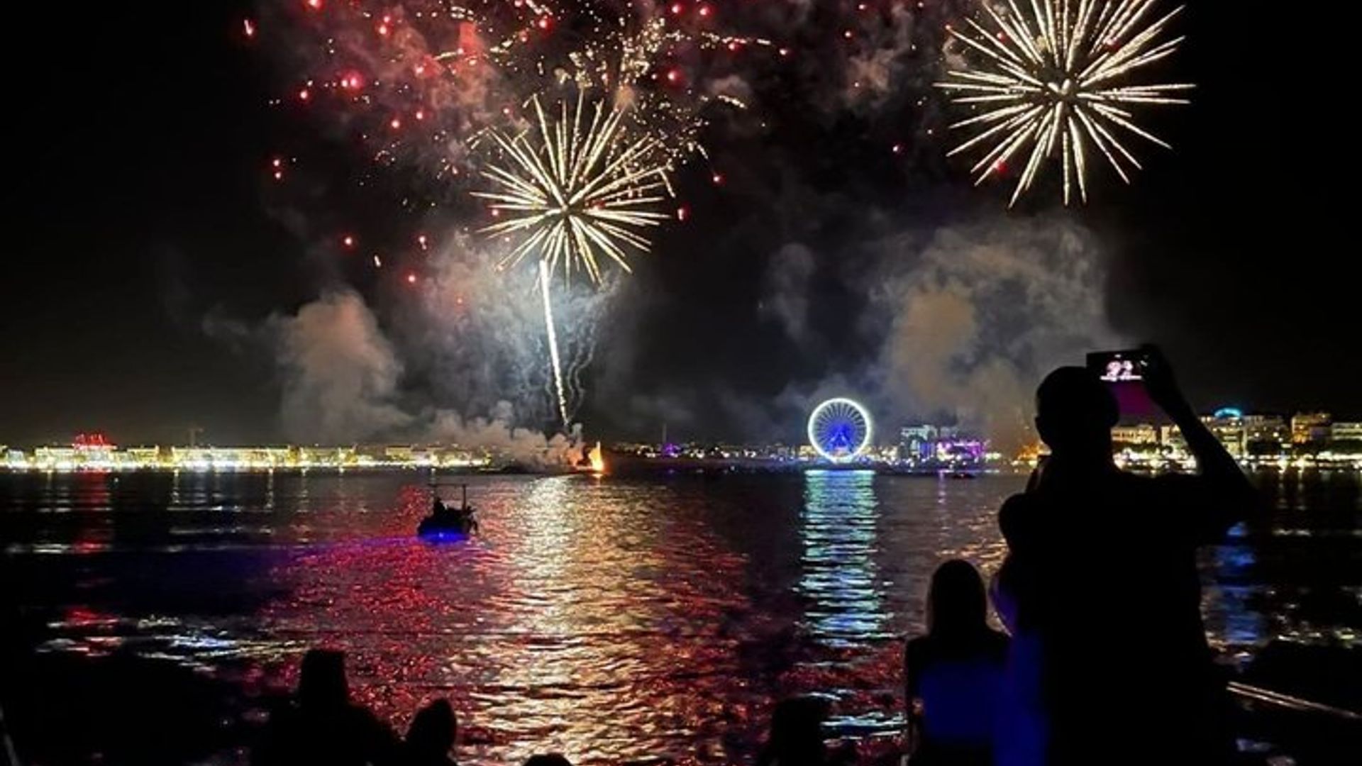 Saint-Raphael, The Fireworks at Sea