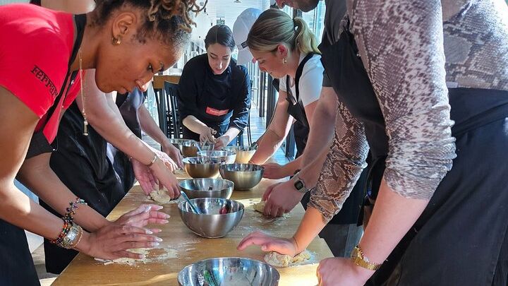 Milan Group Cooking Class: Pasta and Tiramisu with Wine