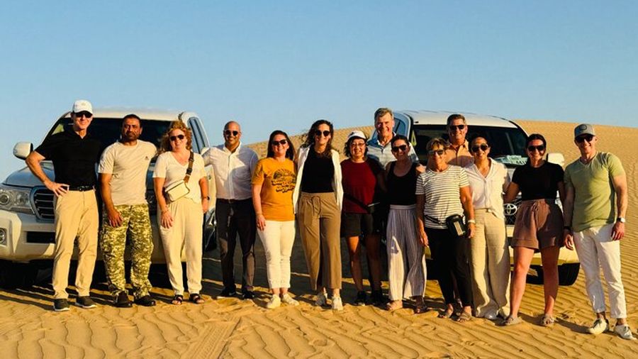 Evening Desert Safari Quad Bike and Live BBQ