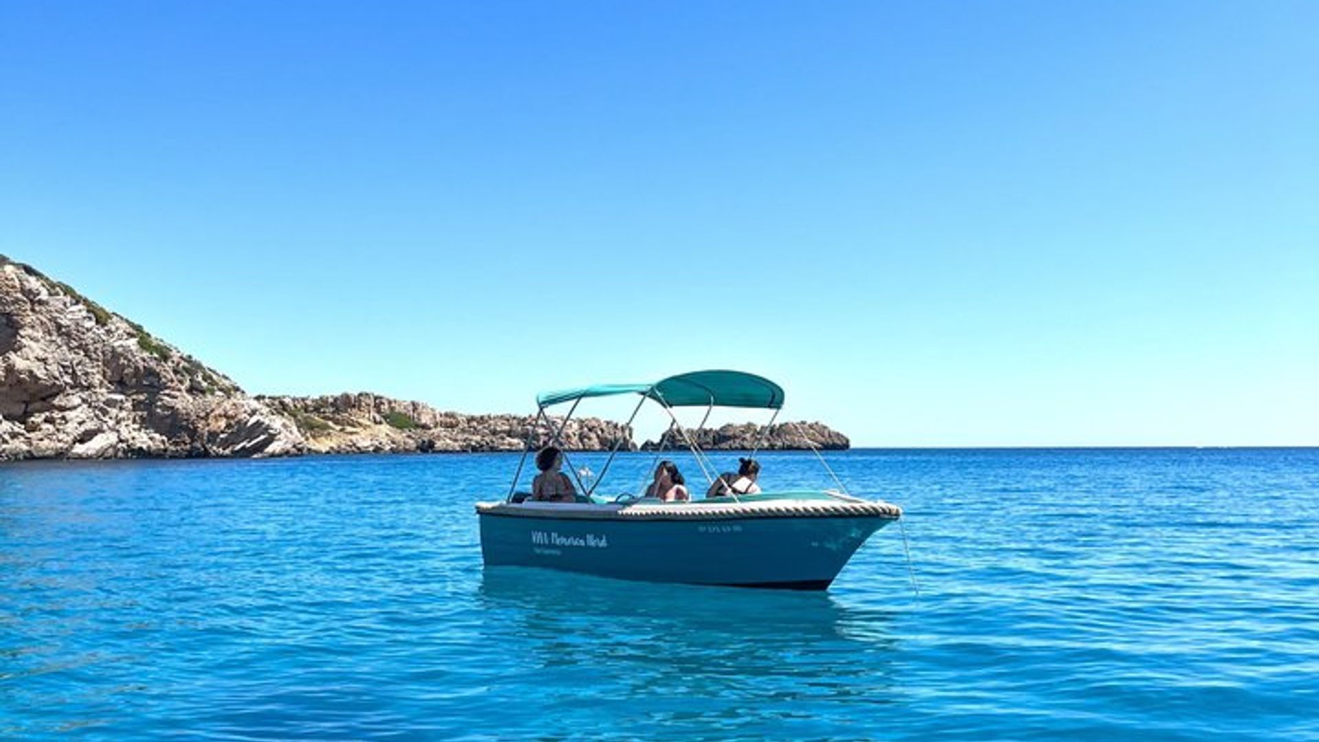 Untitled boat rental in the Port of Addaia