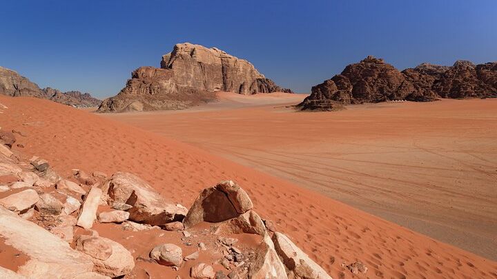 Wadi Rum All-Day Small-Group Jeep Tour with Bedouin Camp