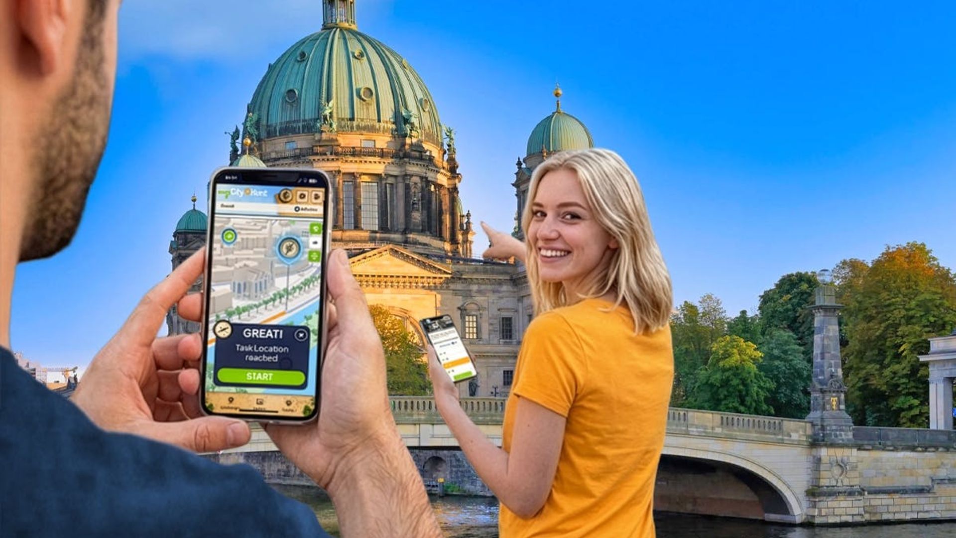 Self-guided digital scavenger hunt in Berlin-Mitte