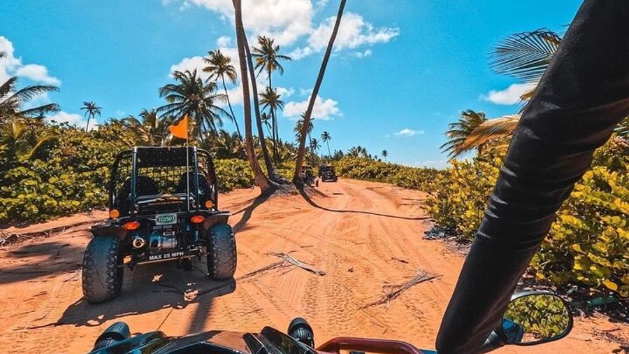 Piñones Beach Buggy + El Yunque Waterfall Adventure