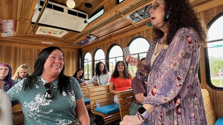 Sarasota Tarot and Metaphysical Exploration Group Trolley Tour