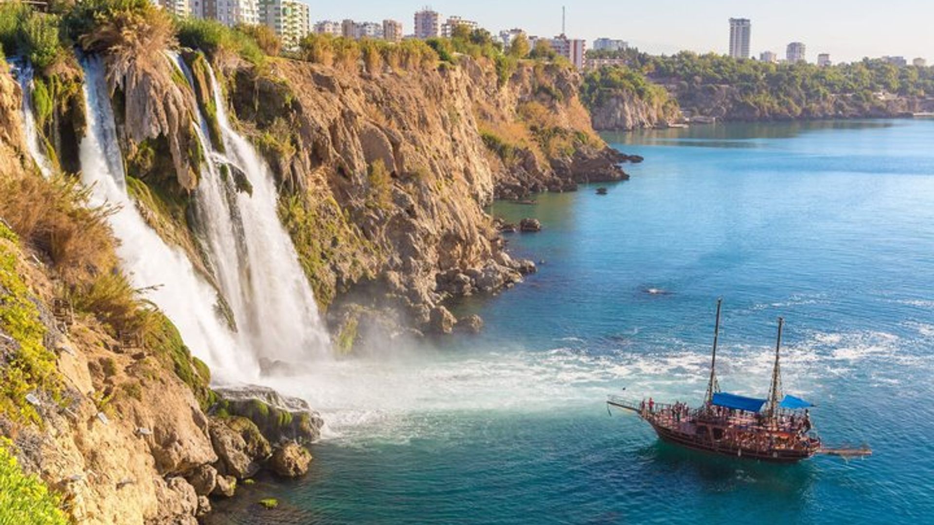 Antalya City Tour : Vieille ville, cascades, bateau et téléphérique