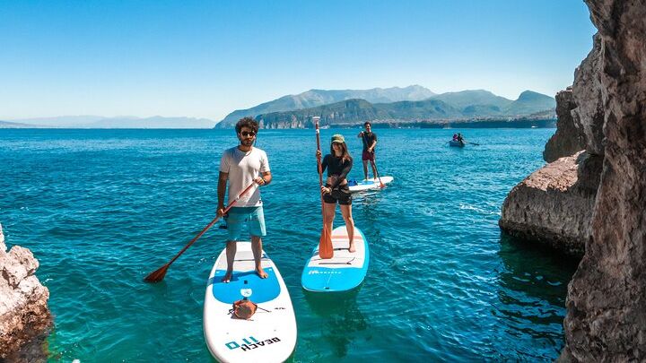 Sorrento SUP Tour to Bagni Regina Giovanna