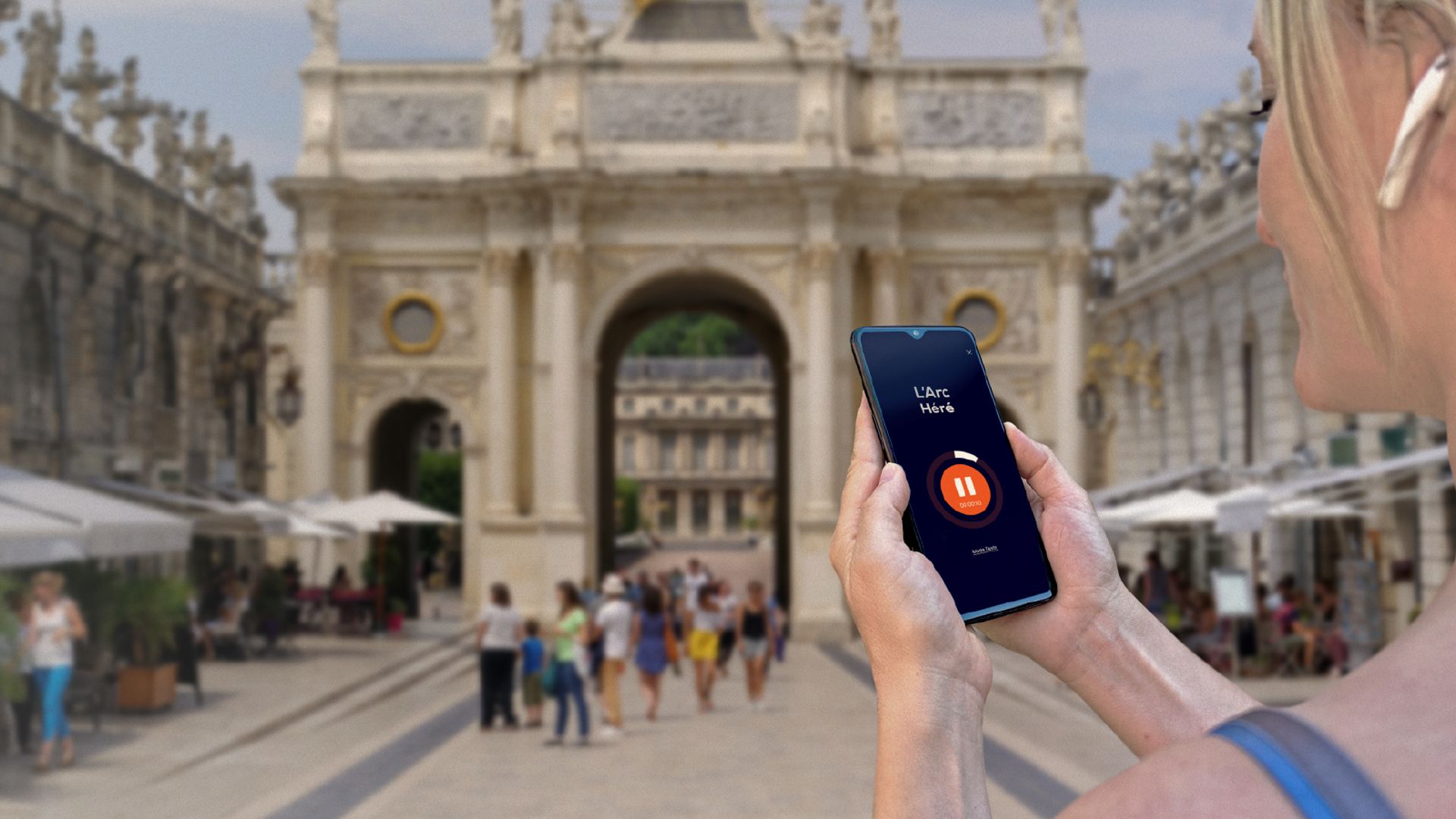 Nancy: Audio guided walking tour (1h40 - 27 audio comments)