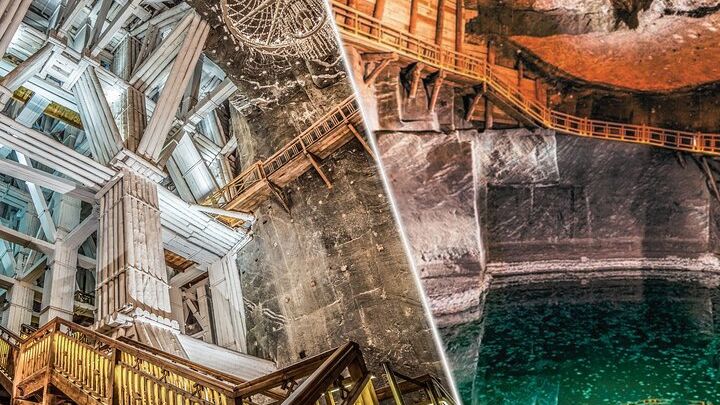 Krakow to Wieliczka Salt Mine Half-Day Tour with Transport
