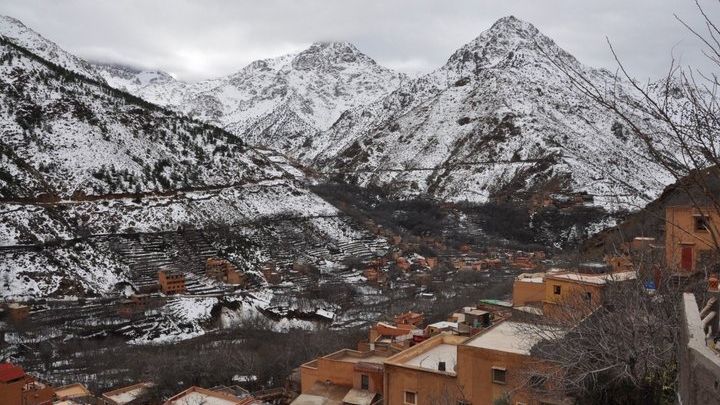 From Marrakech: Atlas Mountains taoudja summit day hike