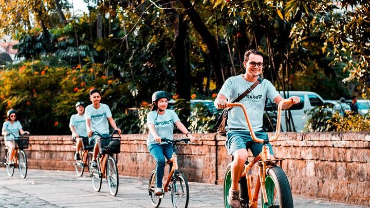 Express Bamboo Bike Tour inside Intramuros