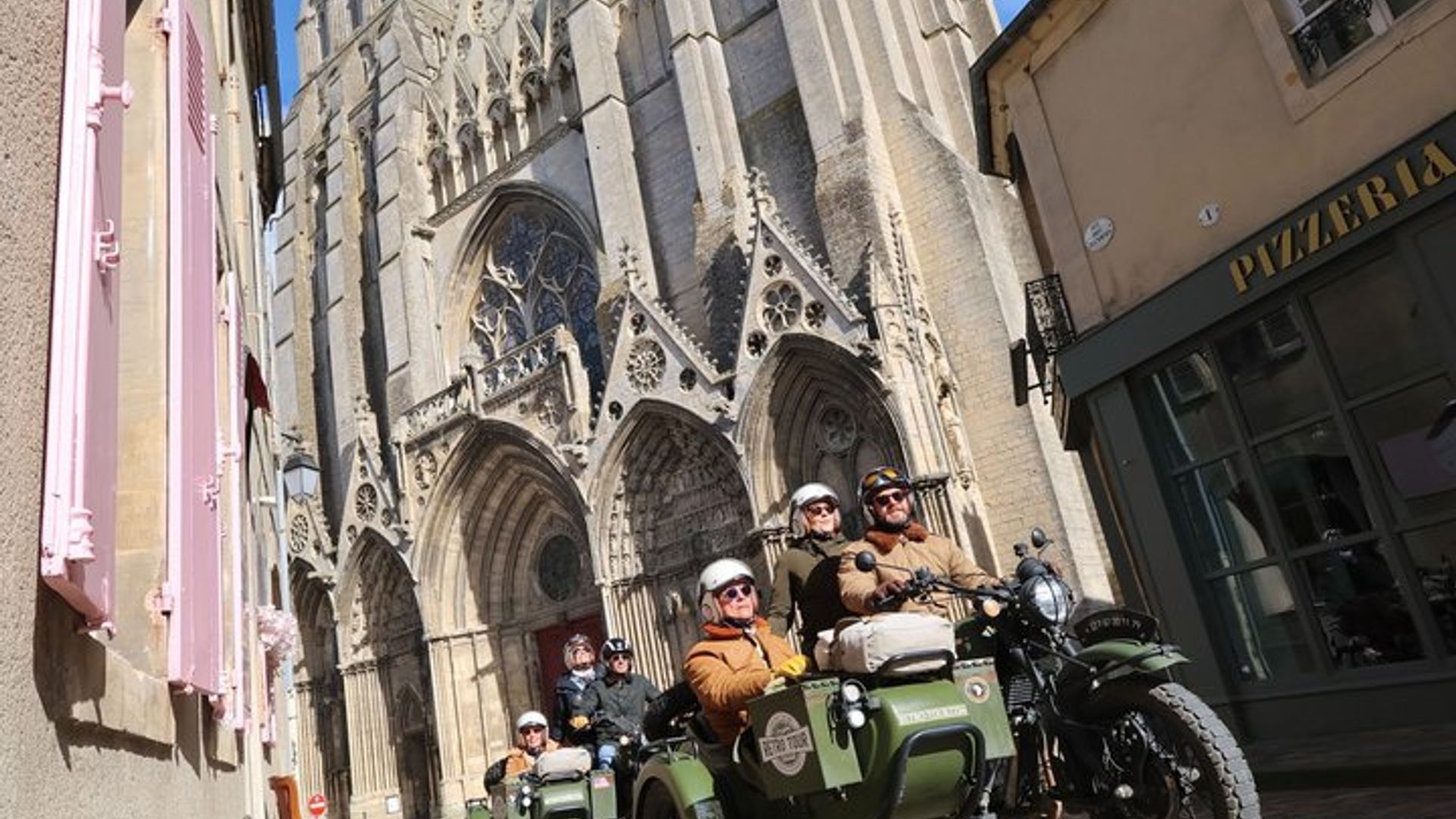 Private vintage sidecar tour of the D-Day Landing Beaches