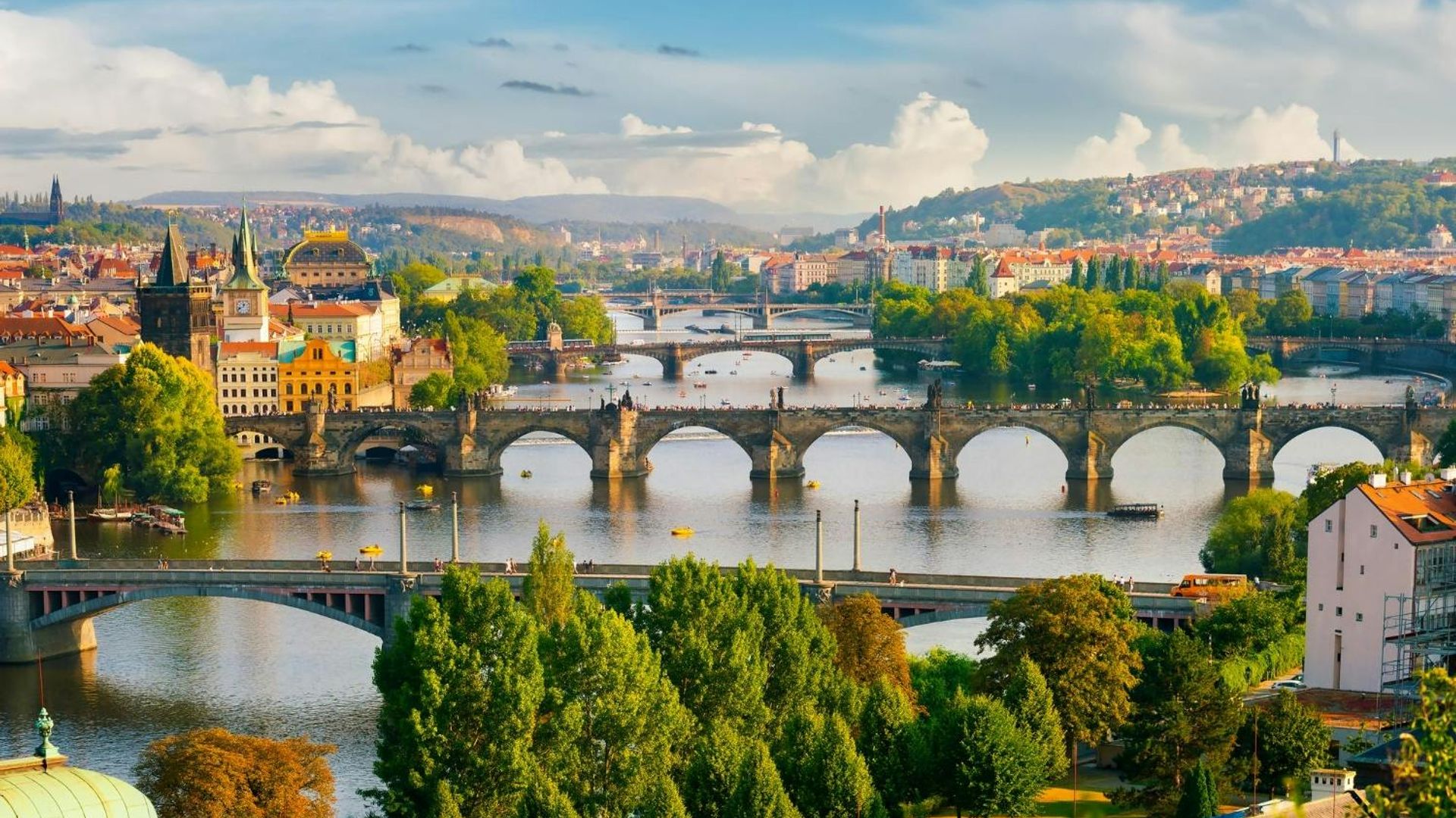 90-minute walking tour of Prague with a local