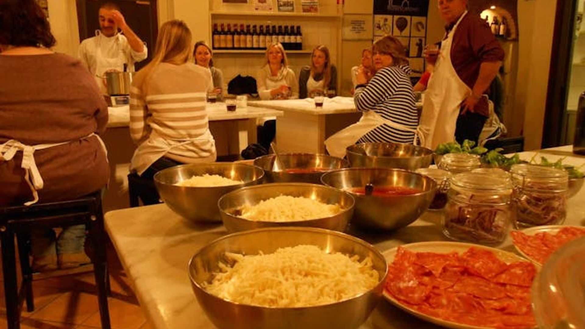 Florence: Pizza and Gelato Cooking Class