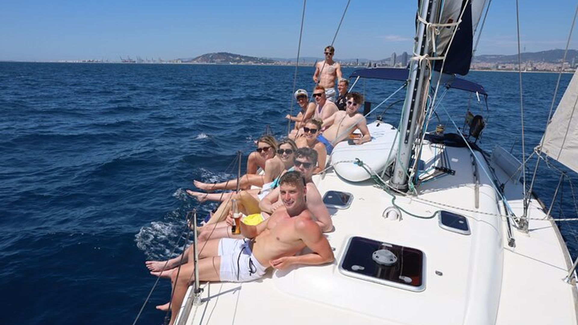 Barcelona Private Sailboat Cruise for up to 11 People
