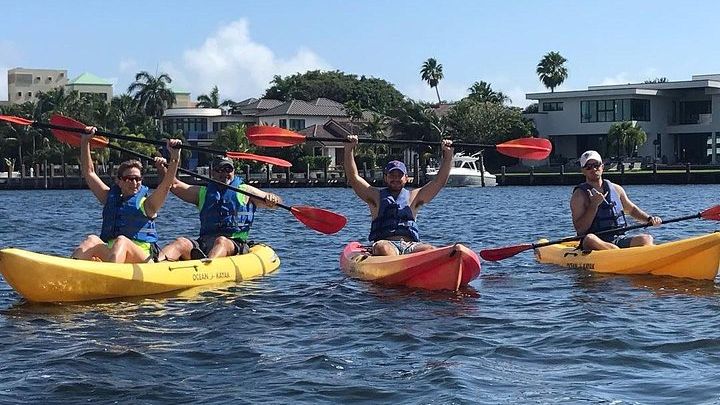 Kayaking Tour of Fort Lauderdale's Seven Isles
