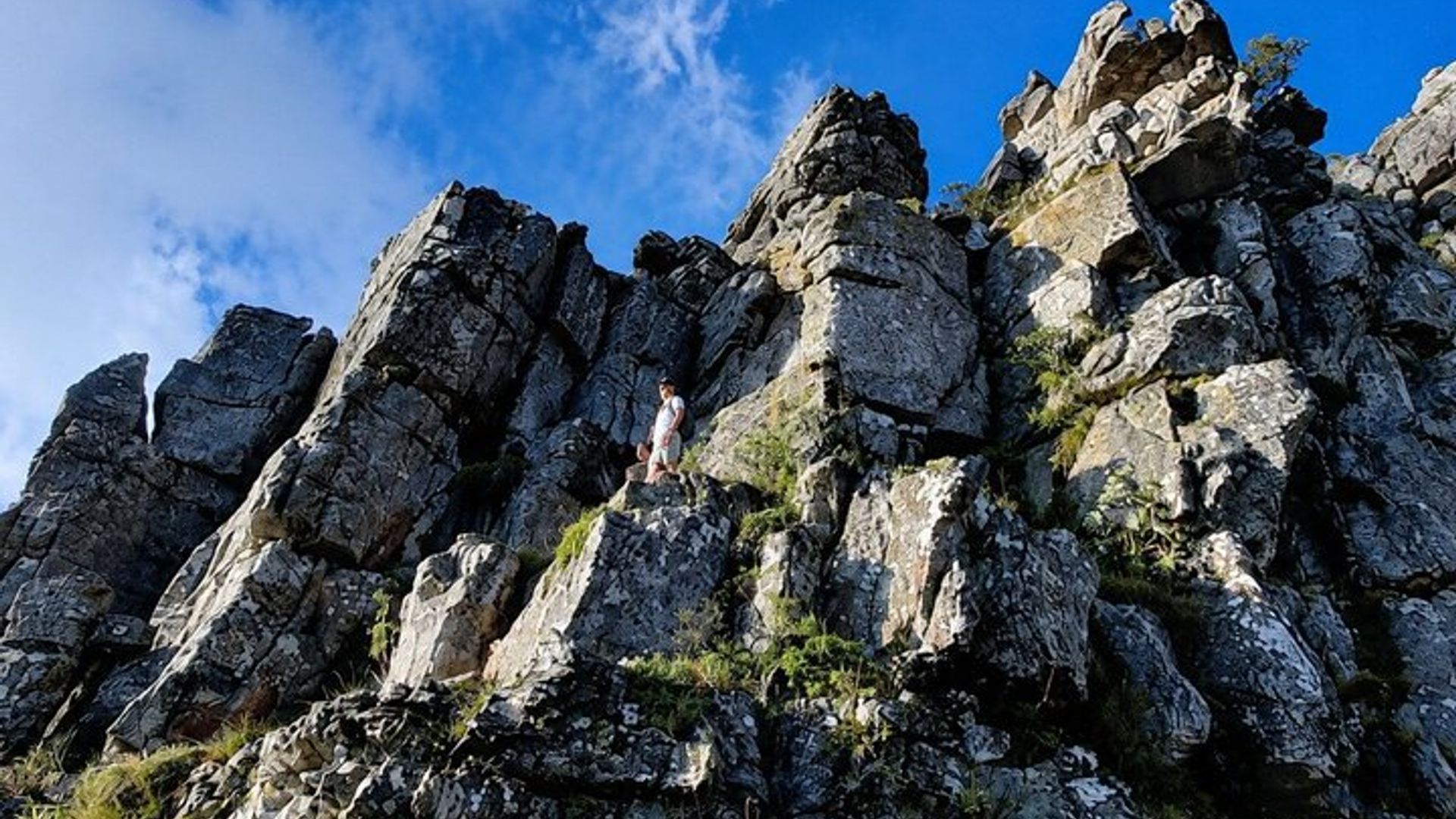 Randonnée à Table Mountain en Inde Venster