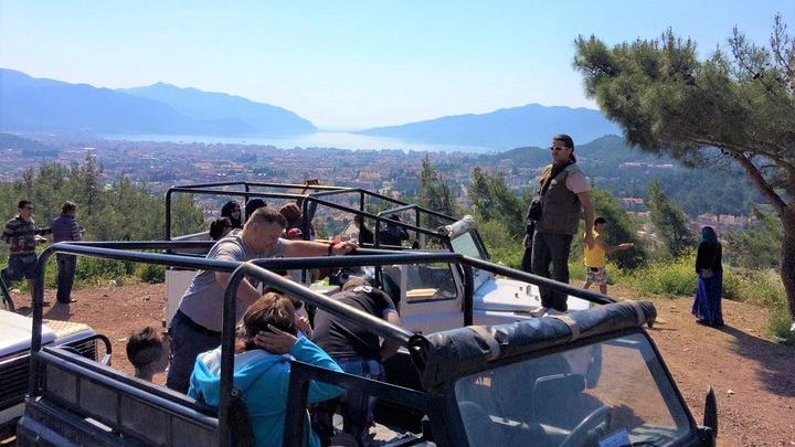 Marmaris Jeep Safari with Water Fight, Jesus Beach, and Lunch