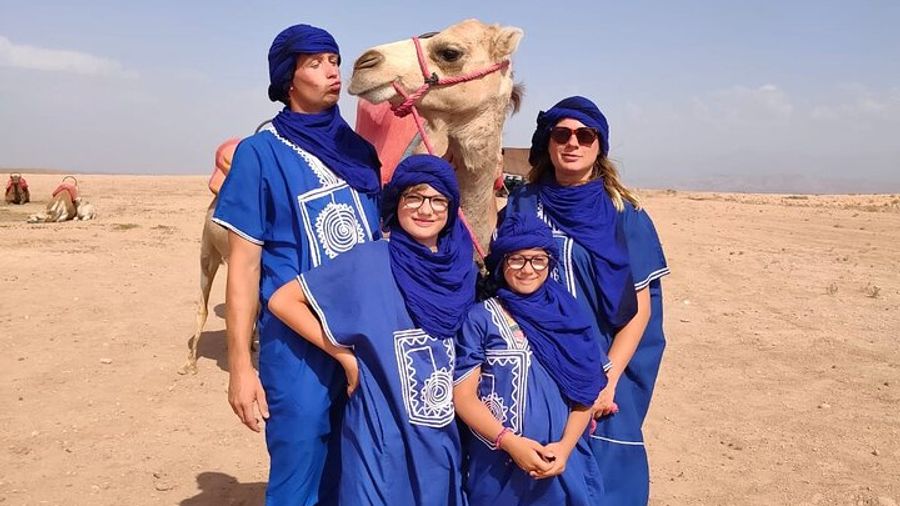 Marrakech Palmeraie Sunset Camel Ride with Mint Tea