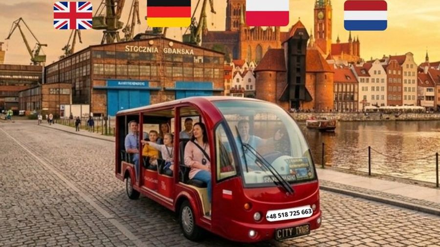 Gdansk Golf Cart City Sightseeing Tour