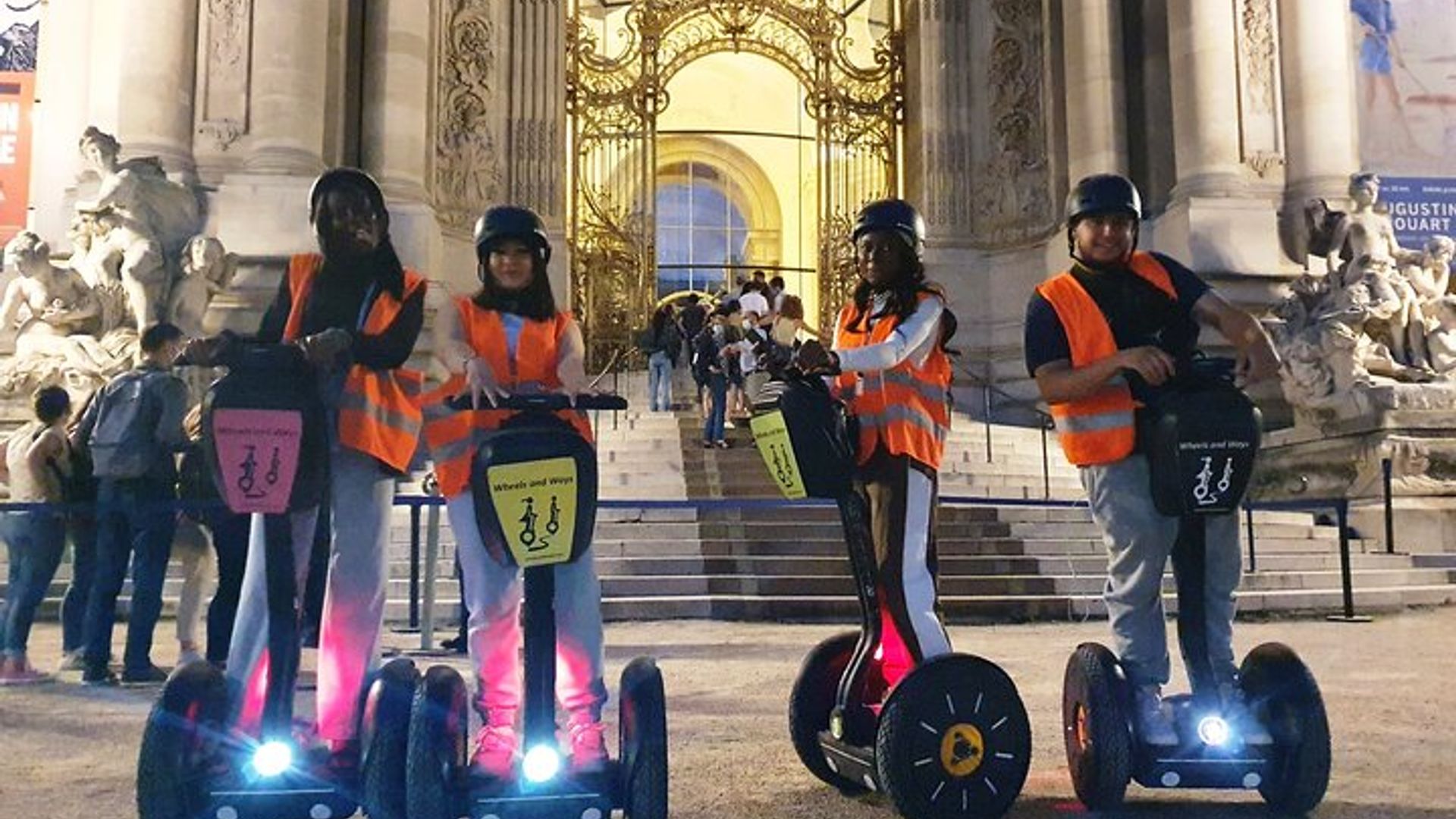 Segway by night ! Illuminated Paris image 2