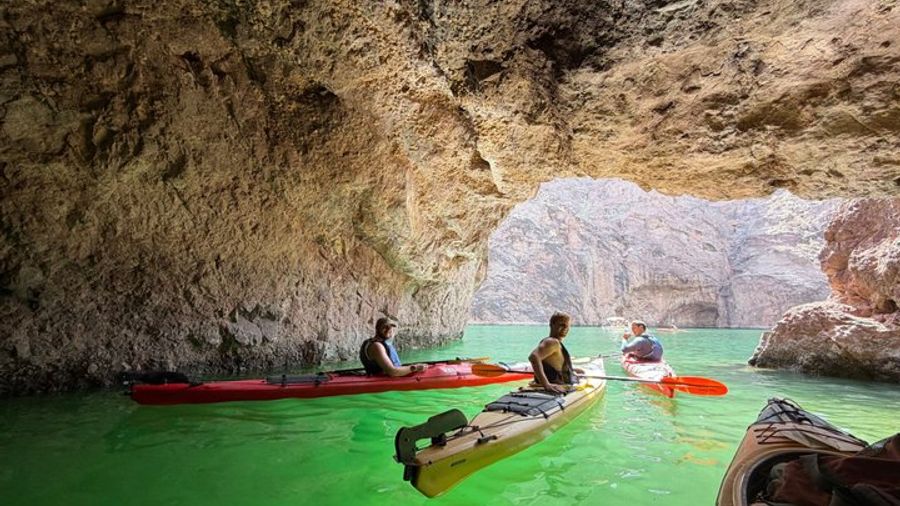 Emerald Cave and Colorado River Kayaking Tour From Las Vegas