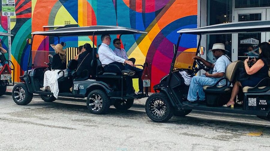 Miami Wynwood Arts District Graffiti Street Art Golf Cart Tour
