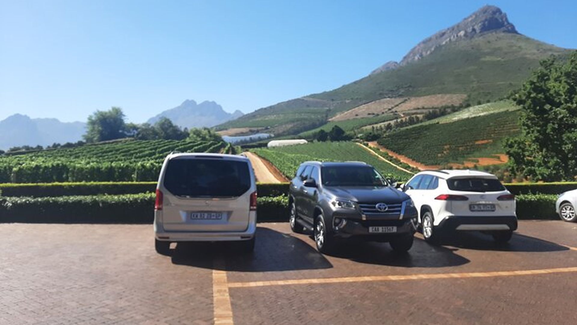 Tour de cata de vinos de Stellenbosch, Franschhoek y Paarl