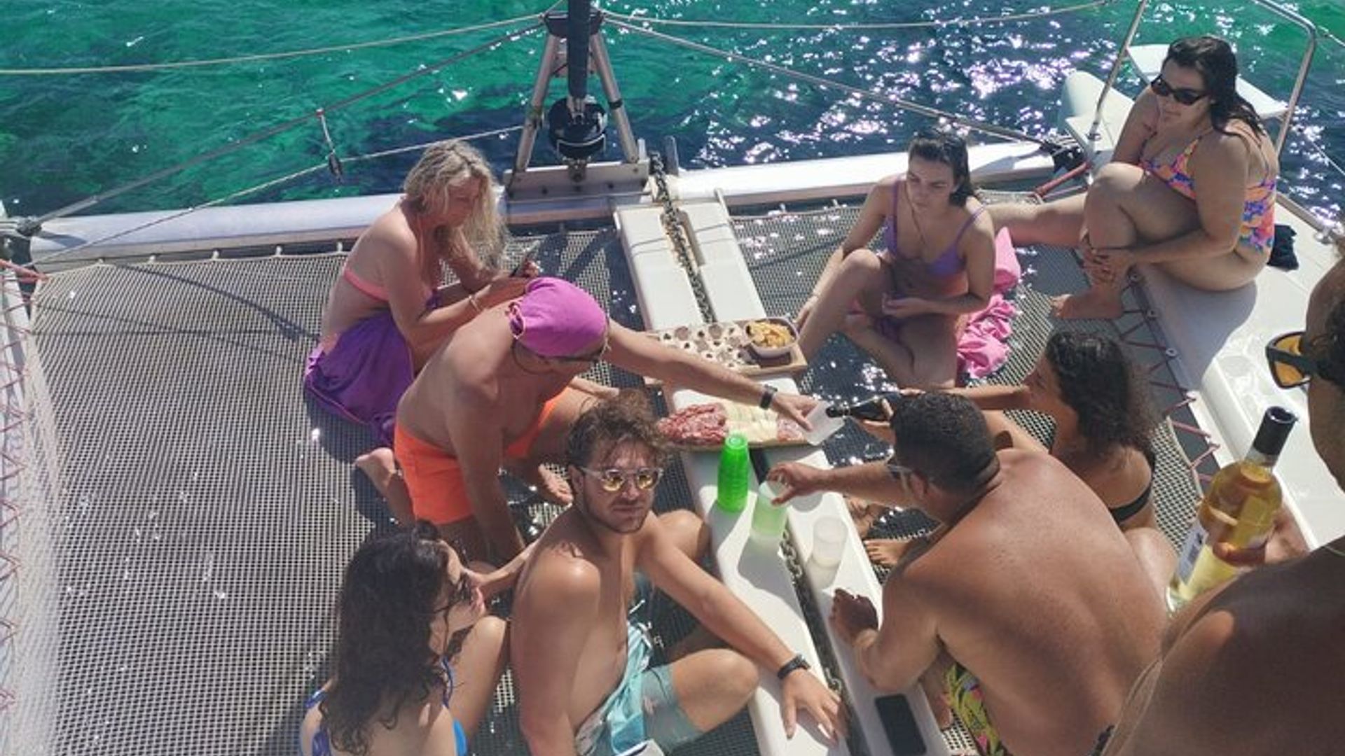 Excursion en catamaran sur l'archipel de La Maddalena