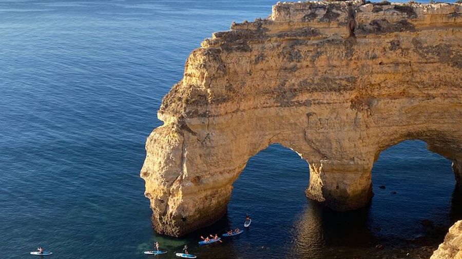 Explore Benagil Caves by Kayak with Local Guides