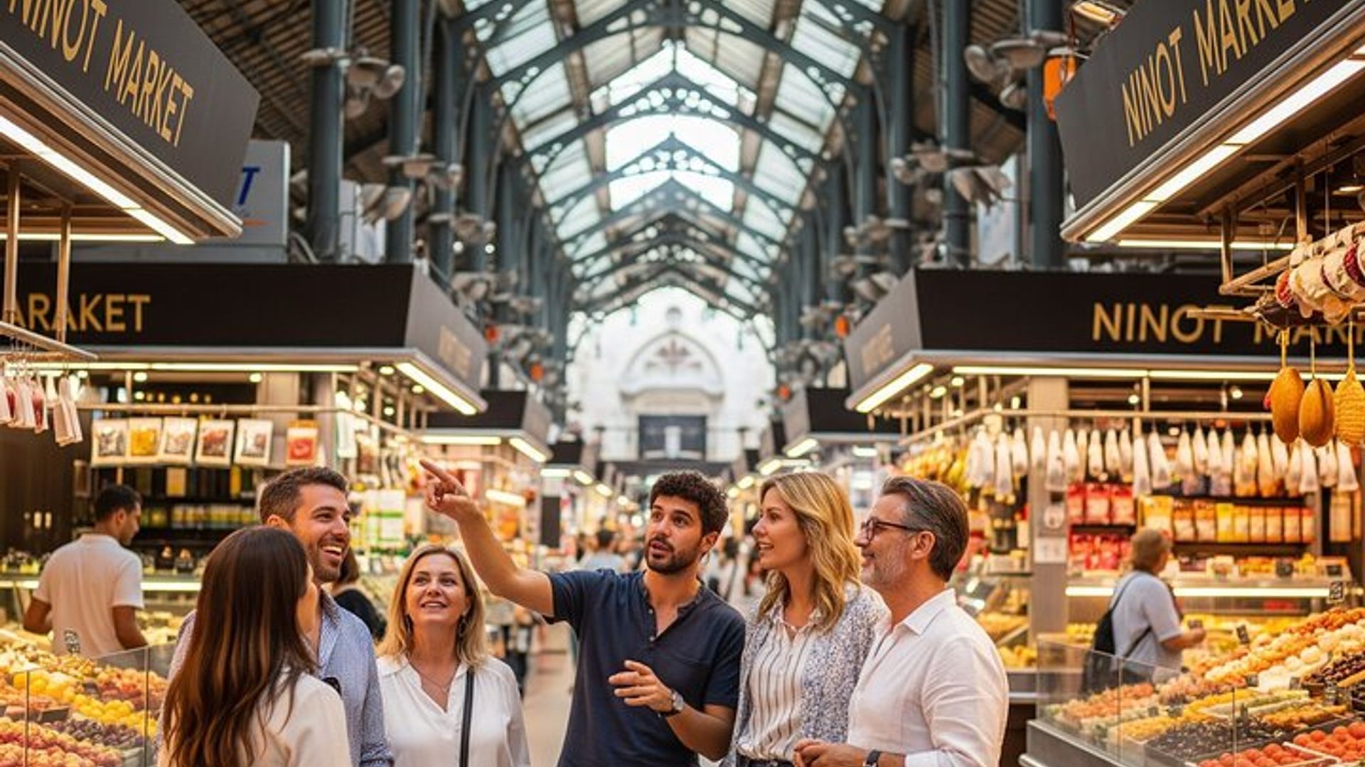 Private Tour: Barcelona Old Town Markets and Paella Cooking Class