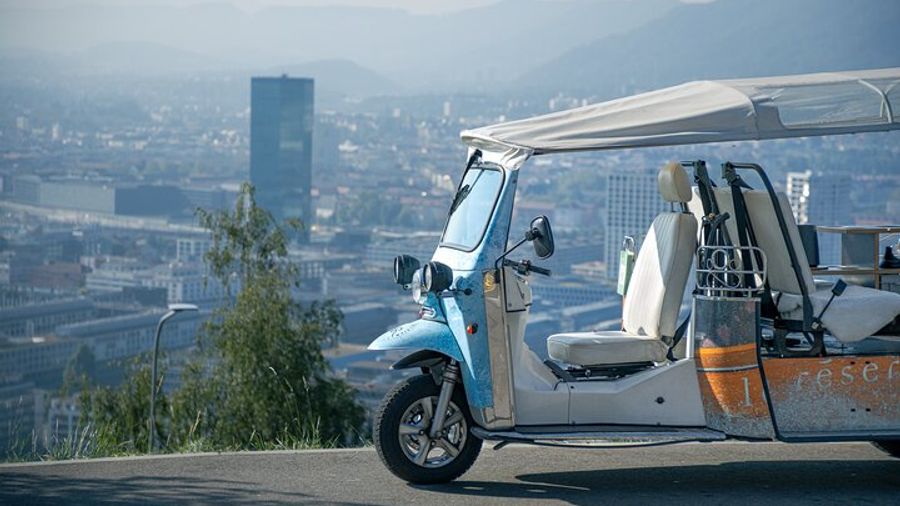 Zurich Electric Tuk-Tuk Private Tour: City Highlights