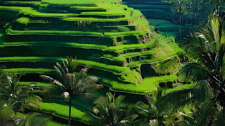 Ubud: Monkey Forest, Water Temple, Rice Terrace, Waterfall