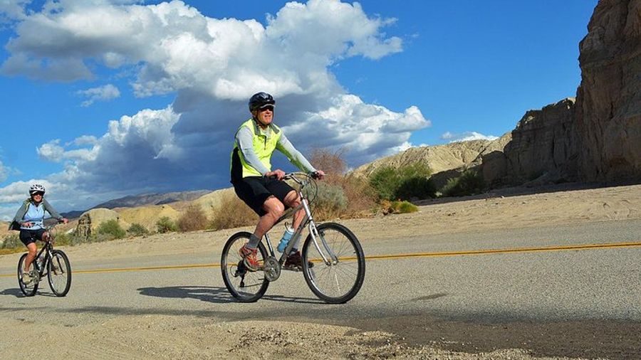 San Andreas Fault Downhill Bike Tour from Palm Desert