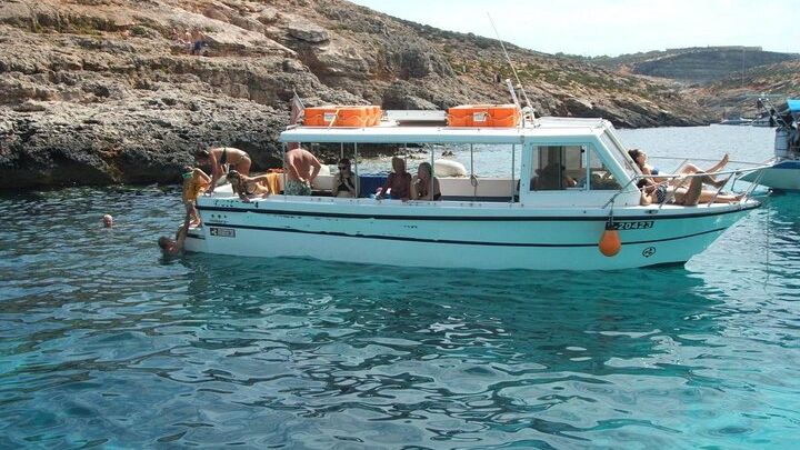 Comino and Gozo Private Boat Tour : Julie Pearl Boat
