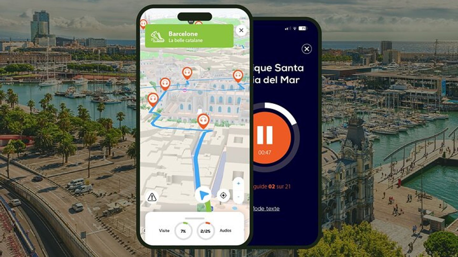 Barcelona Audioguided walking tour 2h30 and 26 reviews