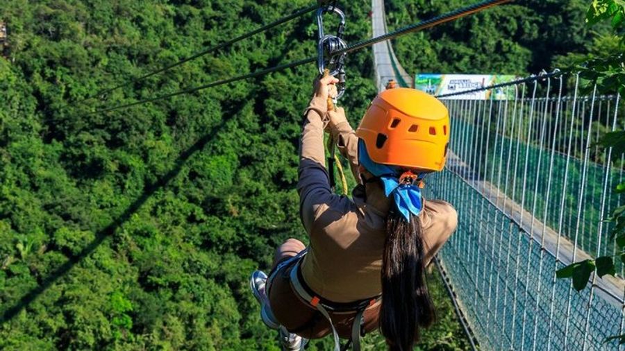 Puerto Vallarta Canopy River Small-Group Zipline and Mule Tour