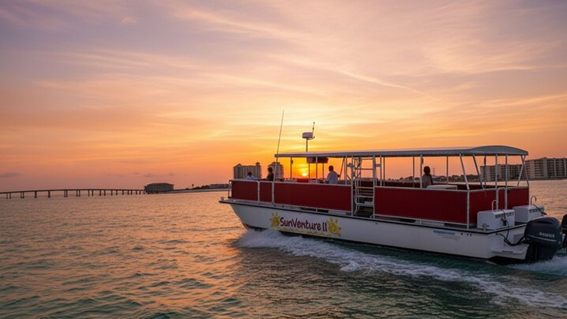 Destin Harbor Sunset Dolphin Cruise