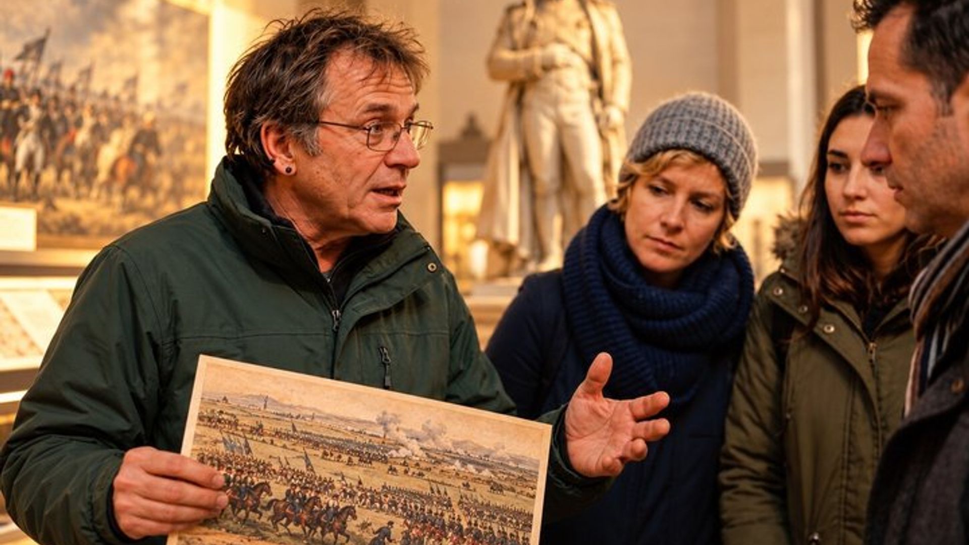 Visite privée des champs de bataille de Waterloo et de la butte du lion