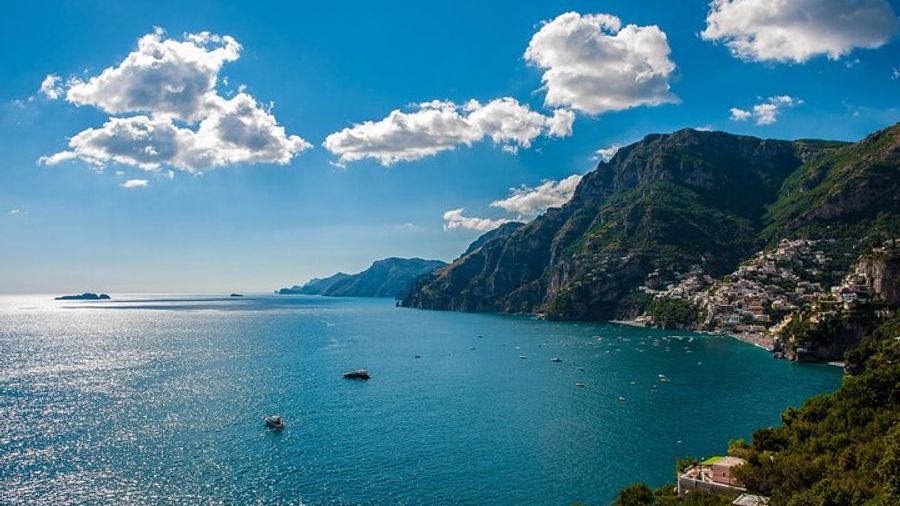 Amalfi Coast & Capri Private Full-Day Boat Tour with Drinks