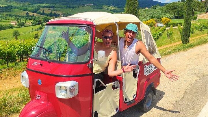 San Gimignano Chianti Tuk-Tuk Wine Tour with Lunch