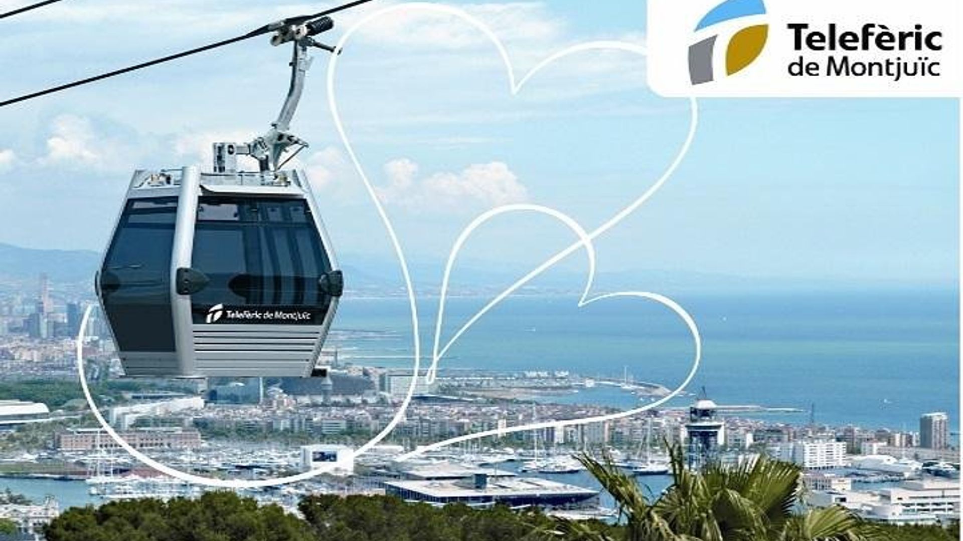Barcelona: Teleferic de Montjuic Cable Car Round-Trip Ticket
