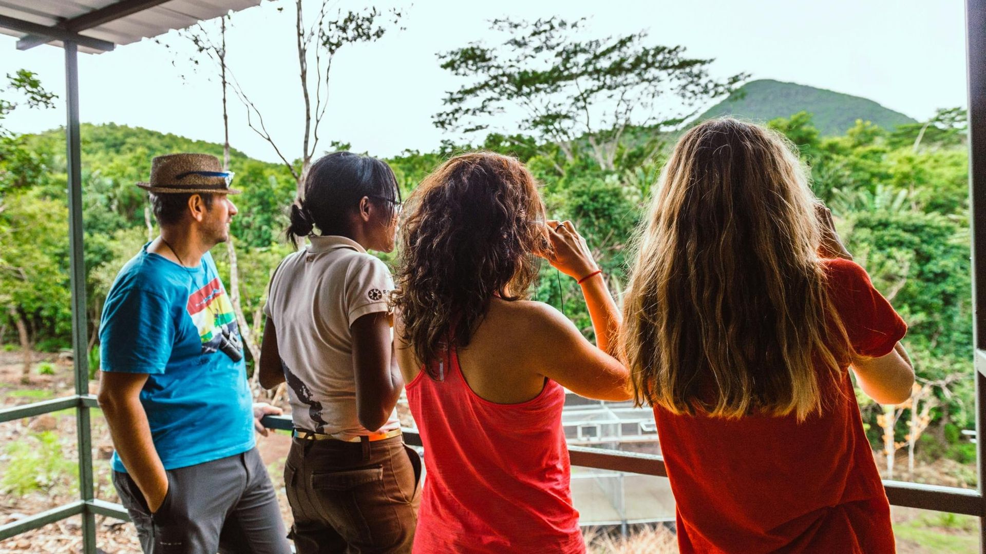 Visite de la forêt d'ébène et des oiseaux