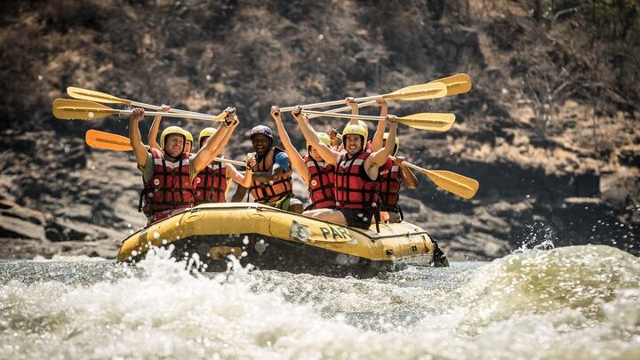 Zambezi River Rafting Experience from Livingstone, Zambia
